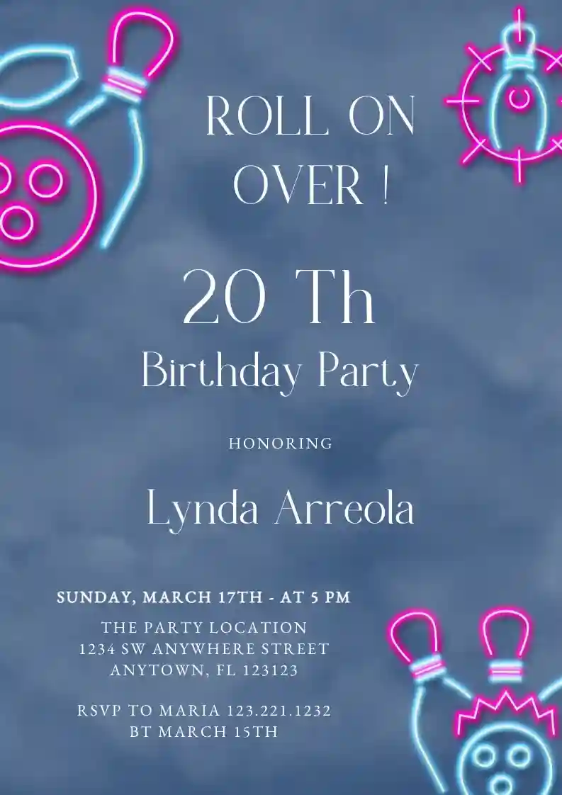 Unique Party Festone Rosa Happy 40th Birthday - 2,7 Metri Di Laminato Glitterato Per Compleanno